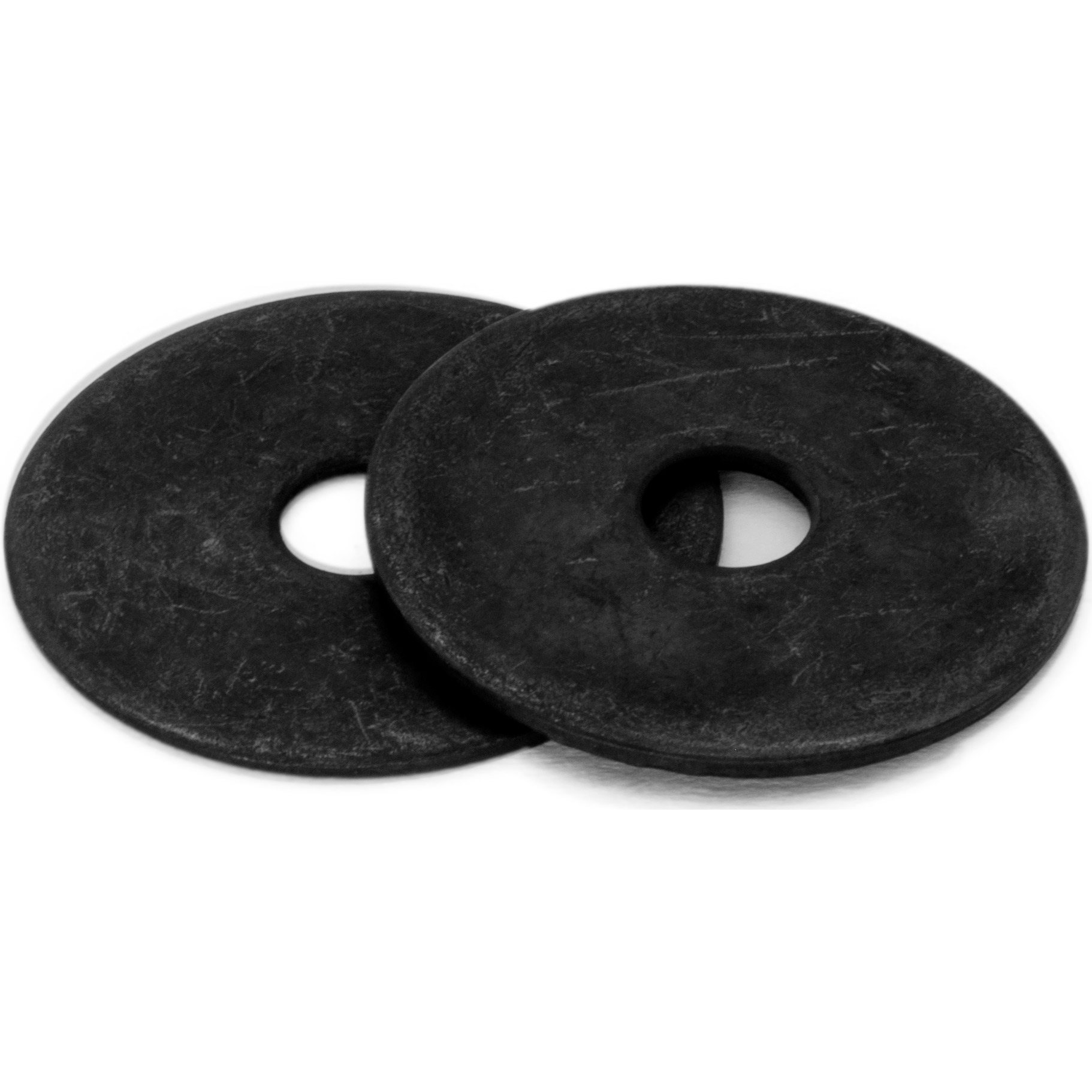 Karosseriescheiben Edelstahl A4 schwarz